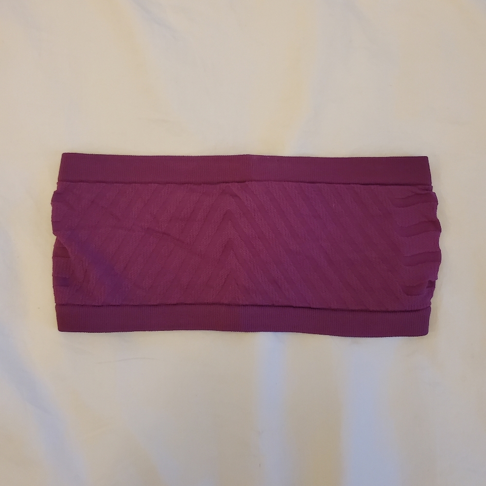 BDG Urban Outfitters Bandeau seamless Bra Top sz S/M magenta/purple
